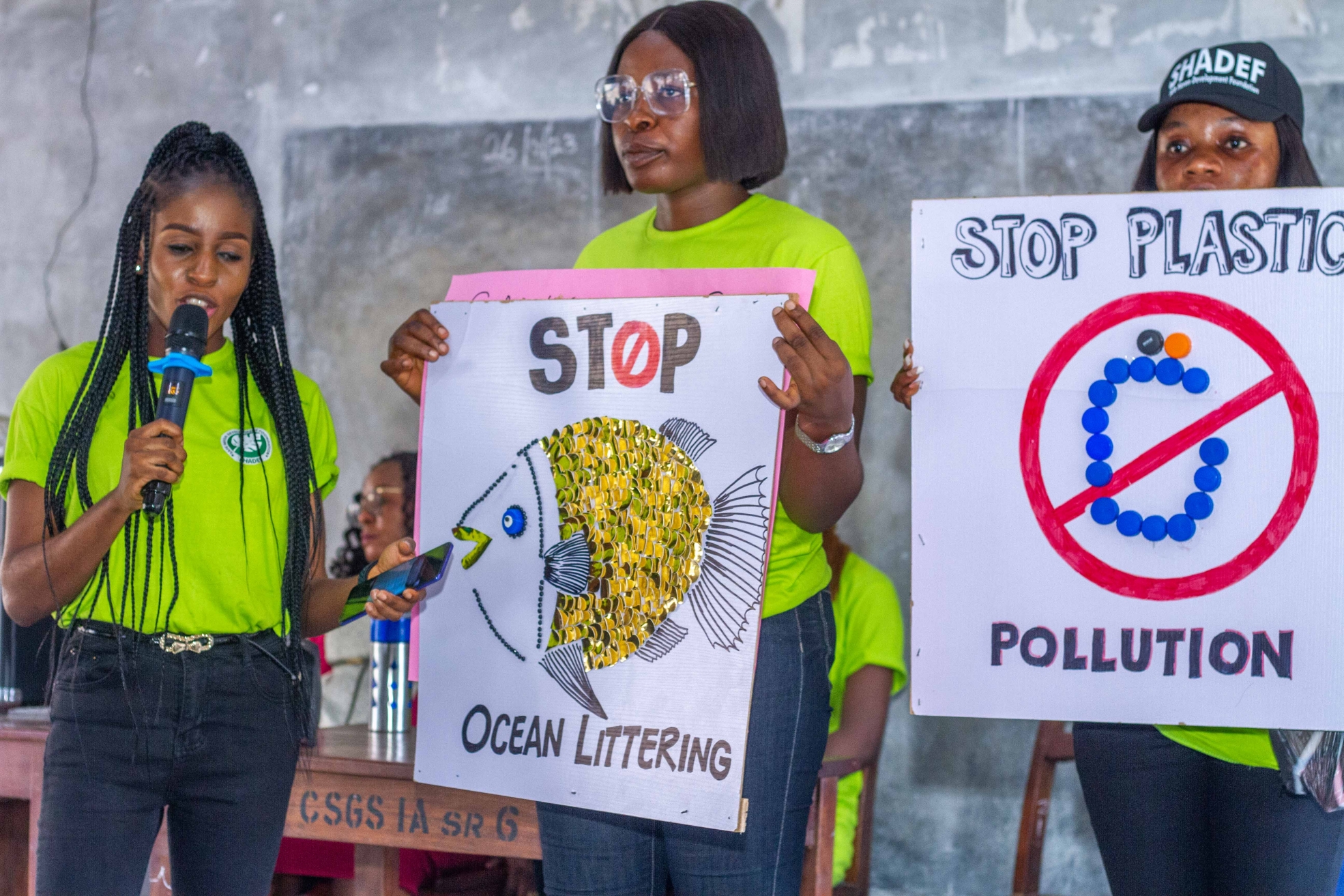 Volunteers taking climate action